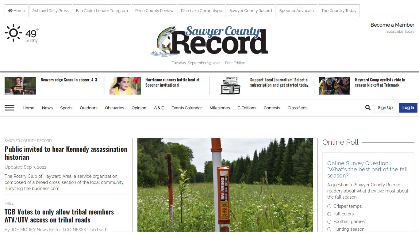 Sawyer County Record | apg-wi.com